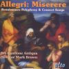 Allegri / Palestrina m.m.: Miserere & Stabat Mater etc